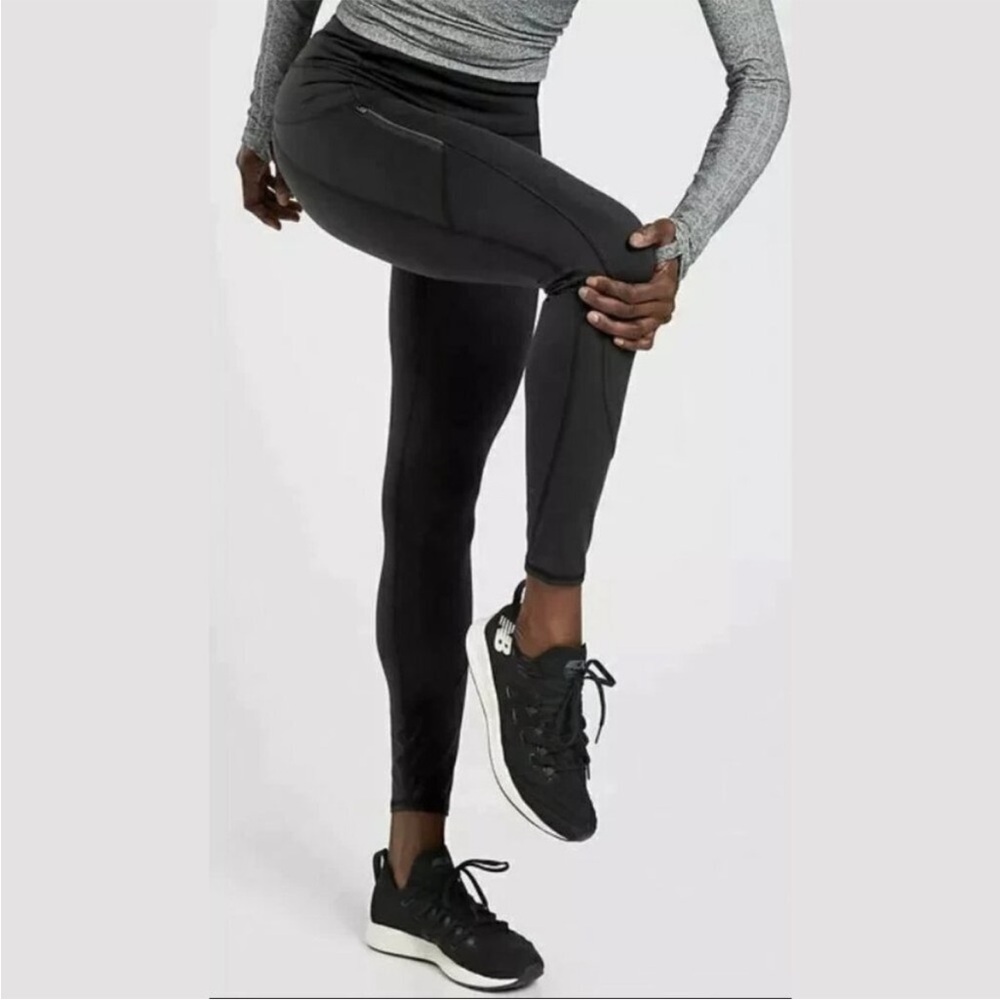 Athleta Rainier Black Leggings Size Small